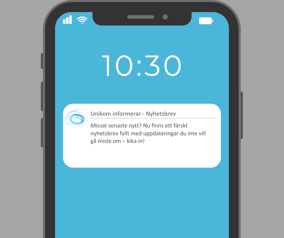 En illustrerad mobil
